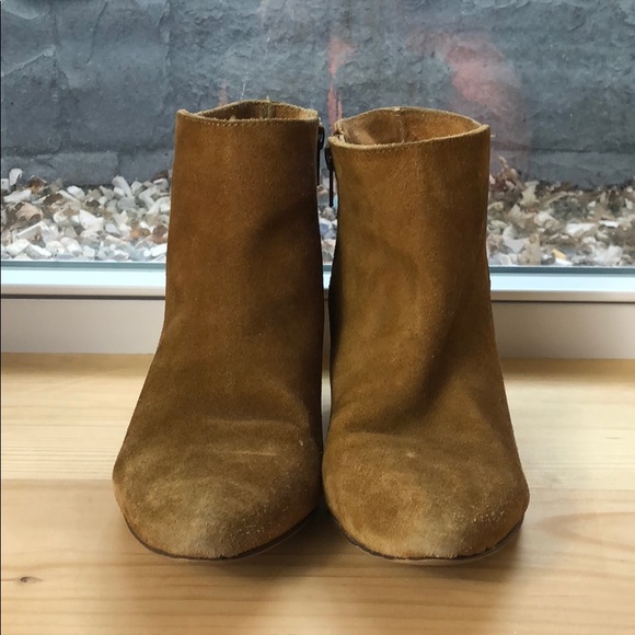 Coconuts by matisse 10 suede booties boots heel - Picture 4 of 8